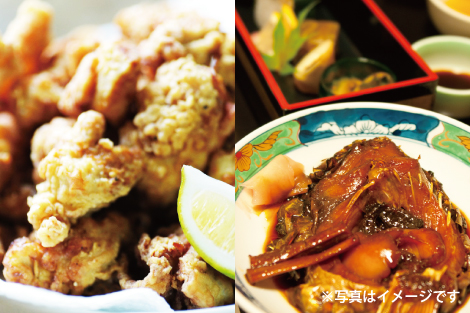 昼11～14時の「日替わりランチ」1,210円～（コーヒー付）　※日・祝はお休み